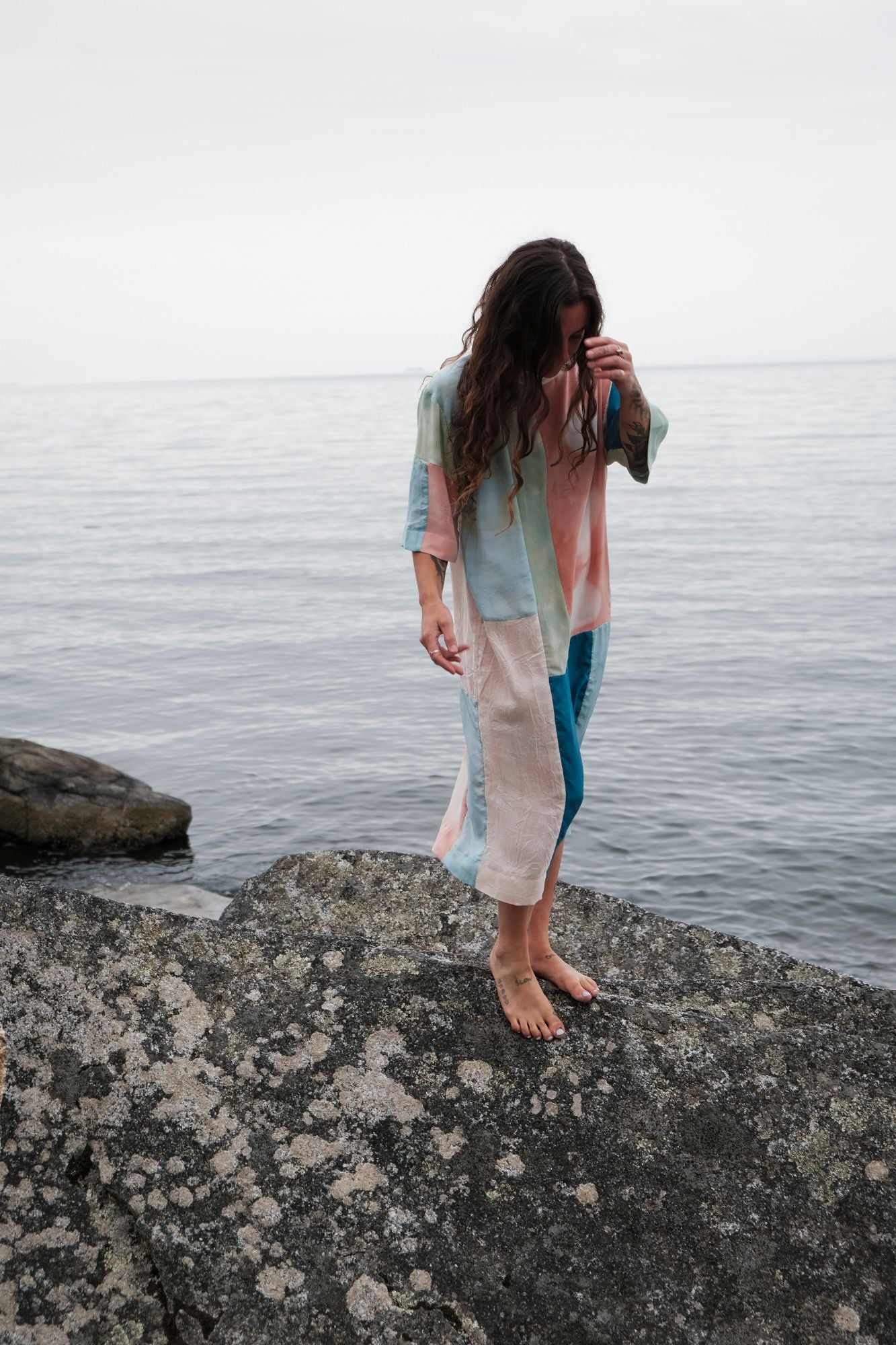 D U S K - Alpenglow Patchwork Dress