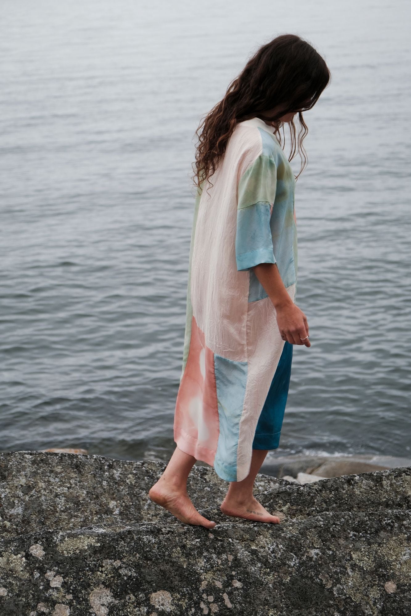 D U S K - Alpenglow Patchwork Dress