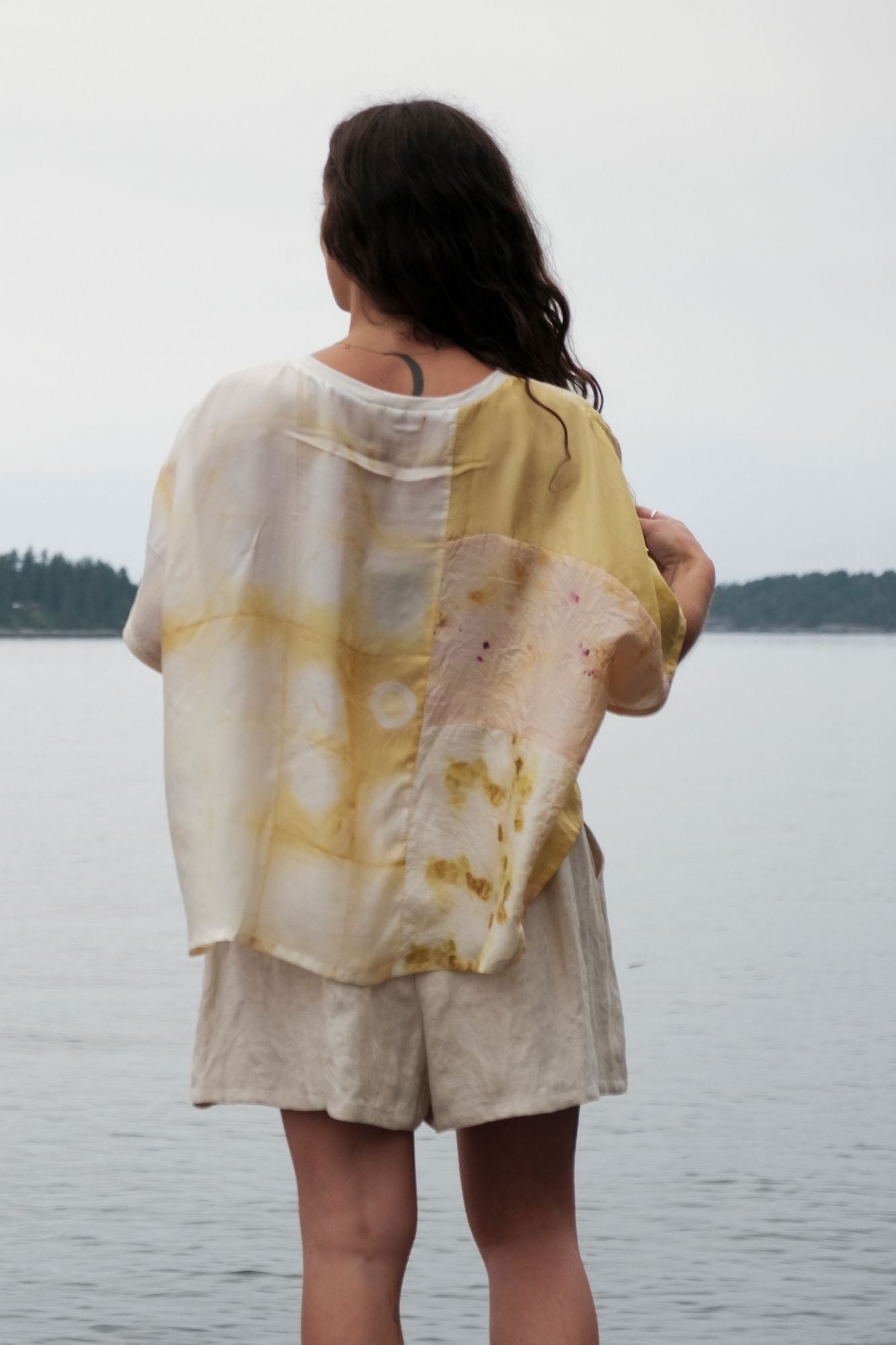 D U S K - Setting Sun Patchwork Tee