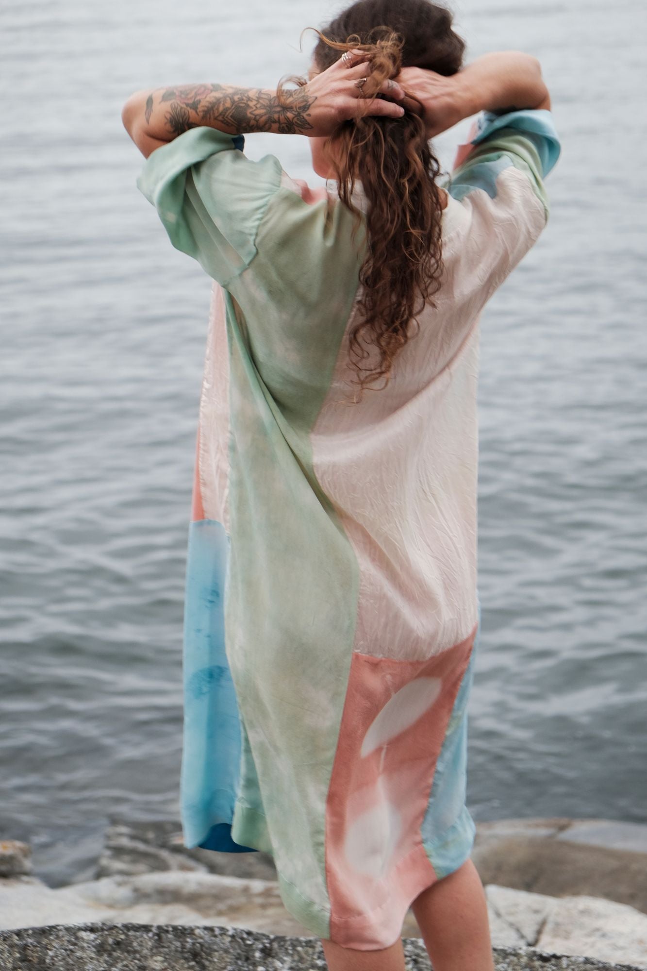 D U S K - Alpenglow Patchwork Dress