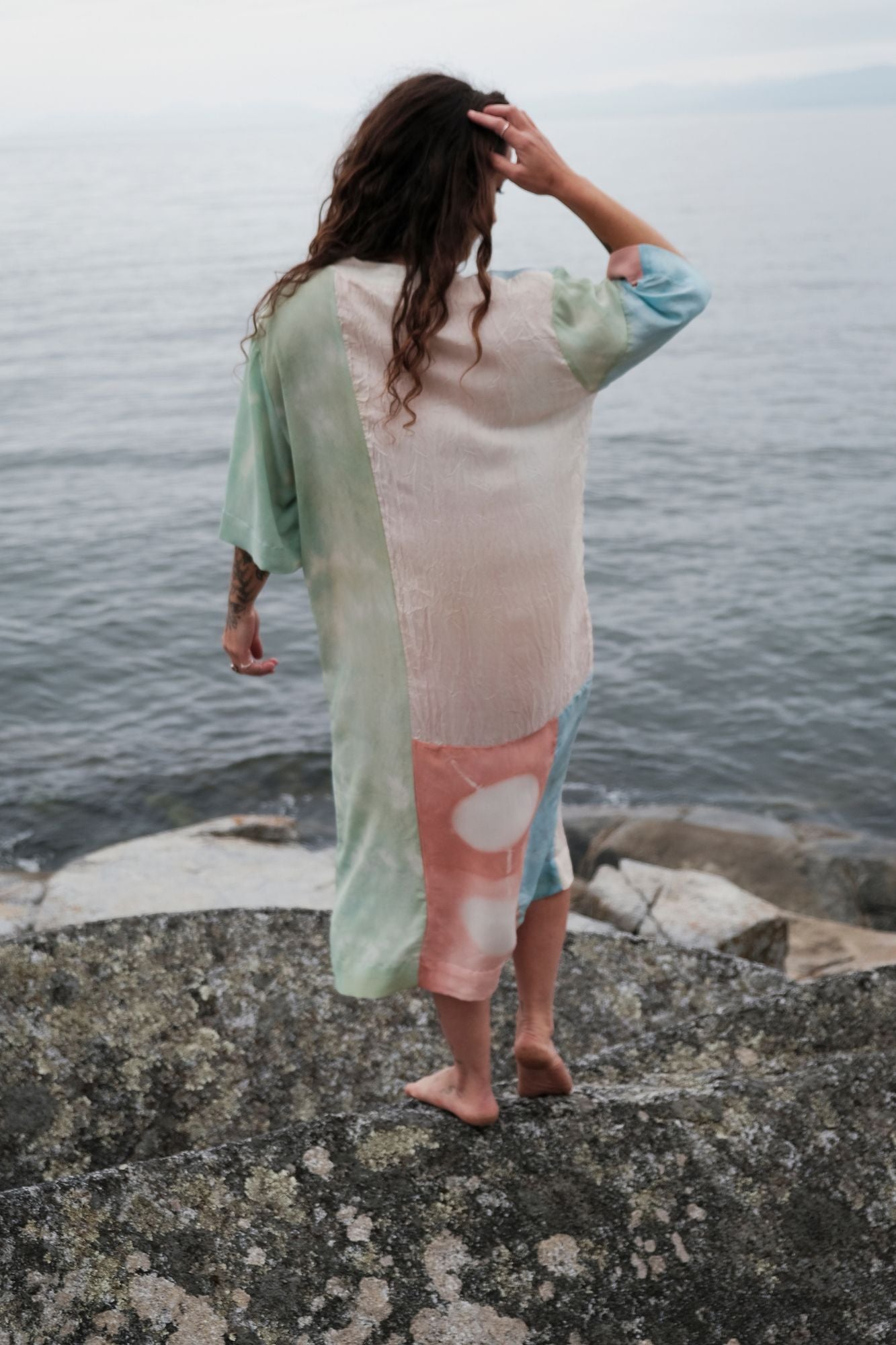 D U S K - Alpenglow Patchwork Dress