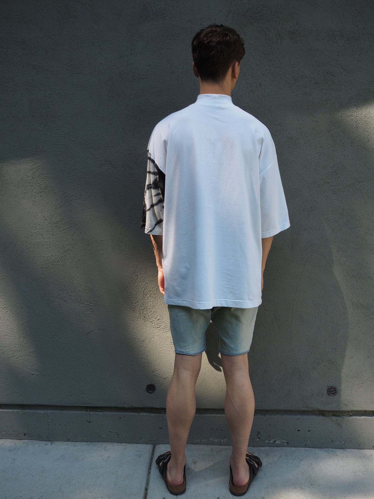 Tie dye Powder Blue Tee