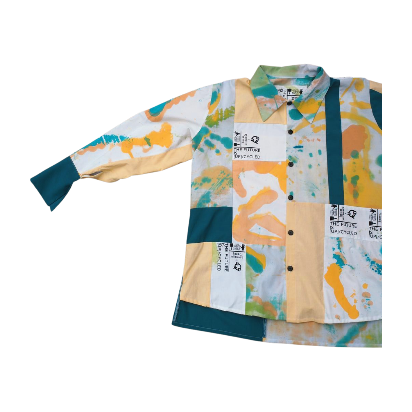 Waves Button Down