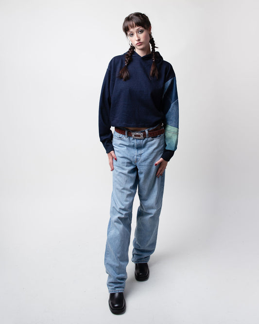 Choppy Waters Cropped Hoodie