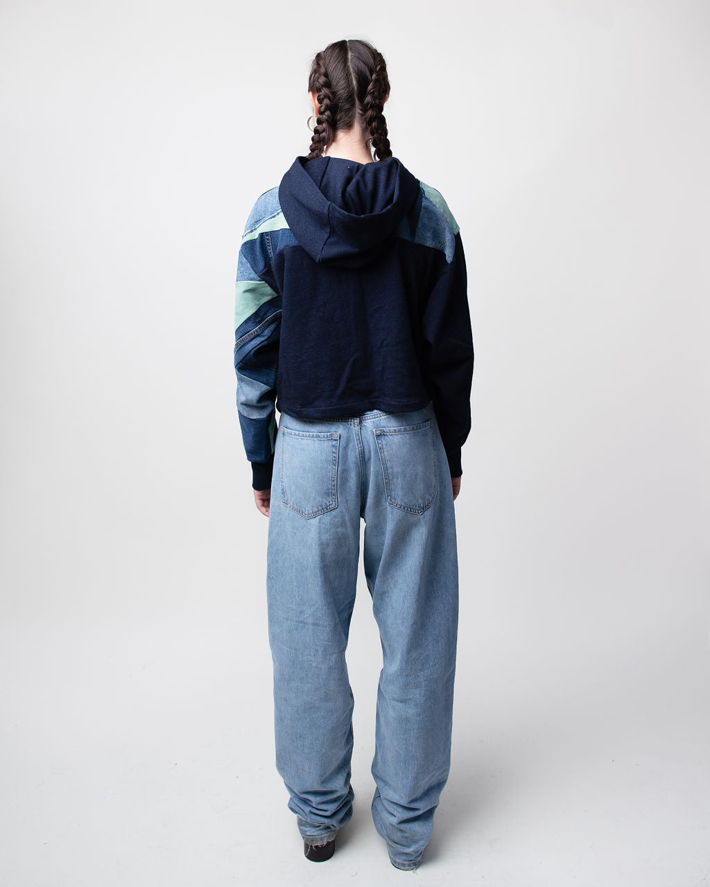 Choppy Waters Cropped Hoodie