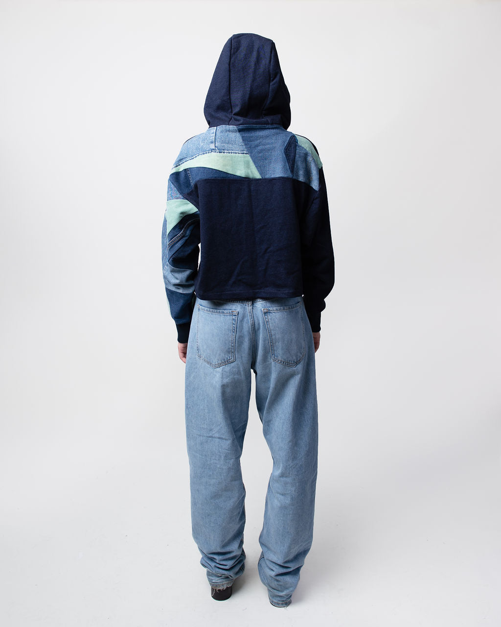 Choppy Waters Cropped Hoodie