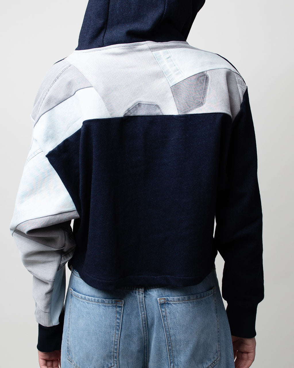 Ice Caps Cropped Hoodie