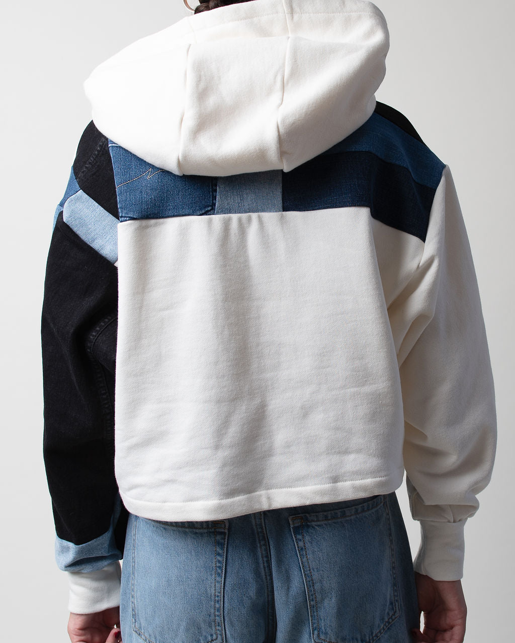 Morpho Cropped Hoodie