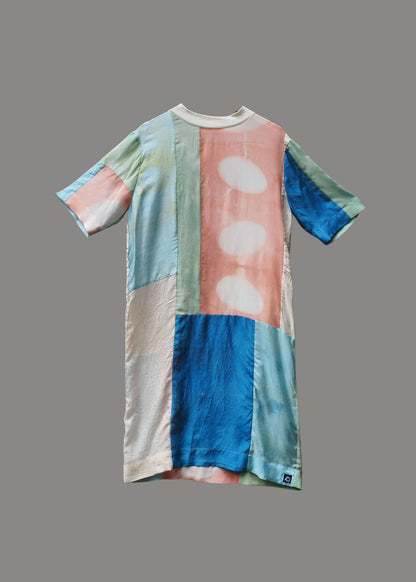 D U S K - Alpenglow Patchwork Dress M