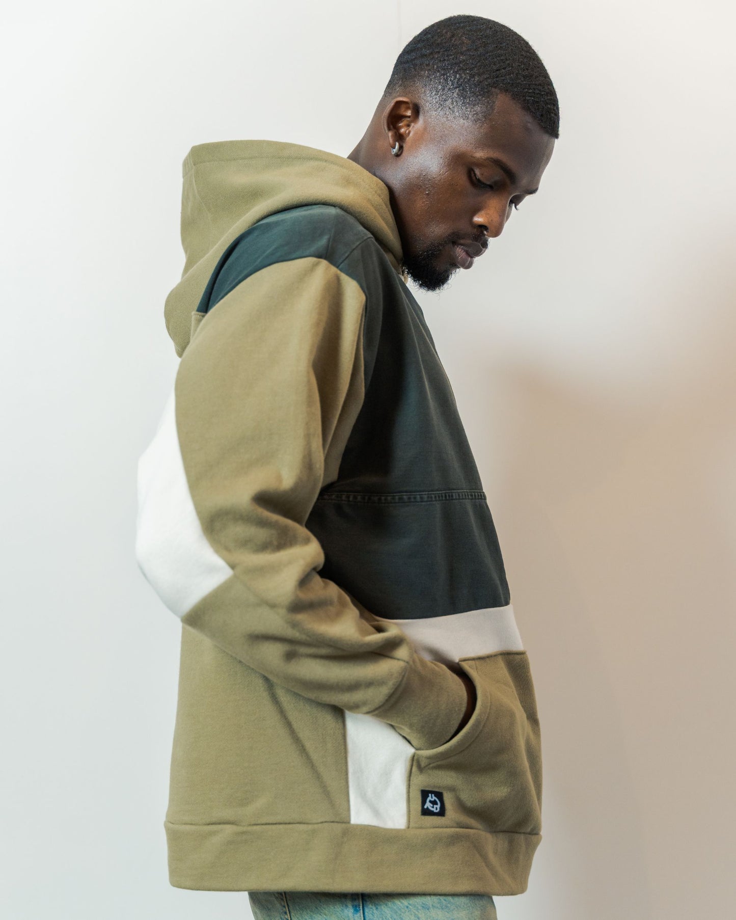 Vintage Wool Needlepoint Hoodie