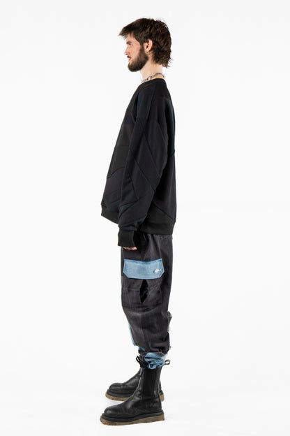 Midnight Scrapwork Crewneck XXL
