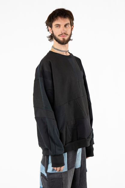Midnight Scrapwork Crewneck XXL