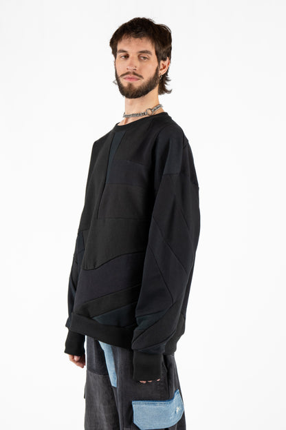 Midnight Scrapwork Crewneck XXL