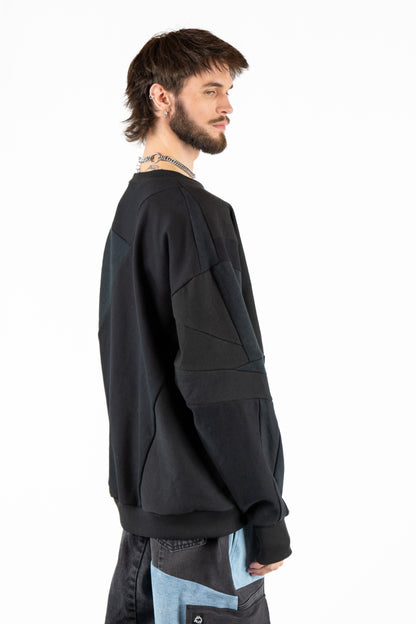 Midnight Scrapwork Crewneck XXL