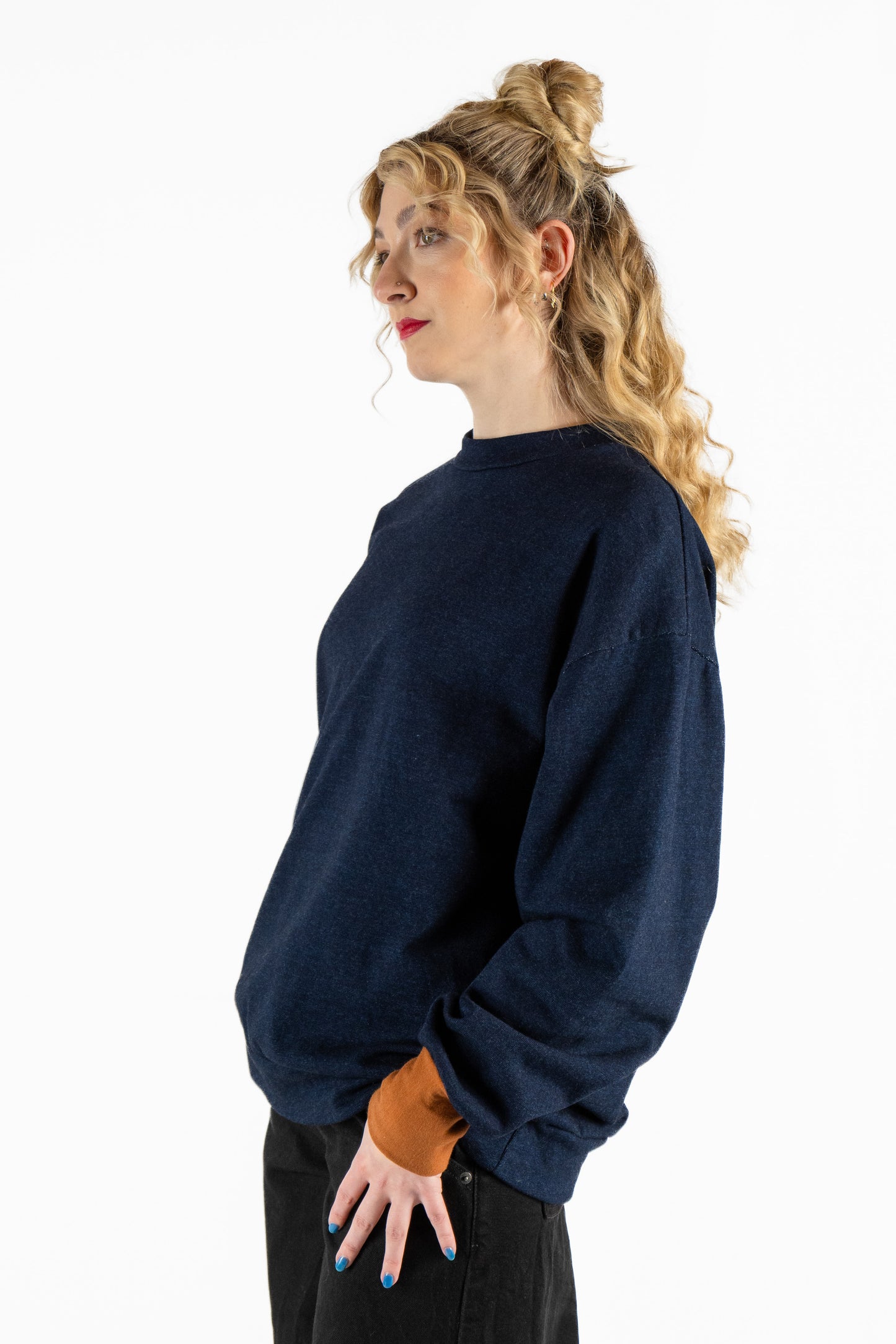 Rusty Denim Crewneck M