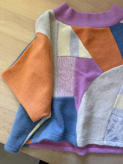Creamsicles Cashmere Tee - Upcycled 100% Cashmere