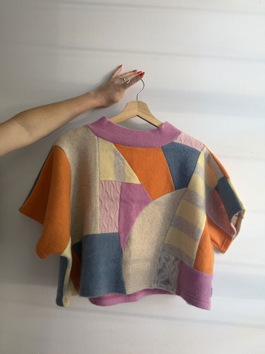 Creamsicles Cashmere Tee - Upcycled 100% Cashmere