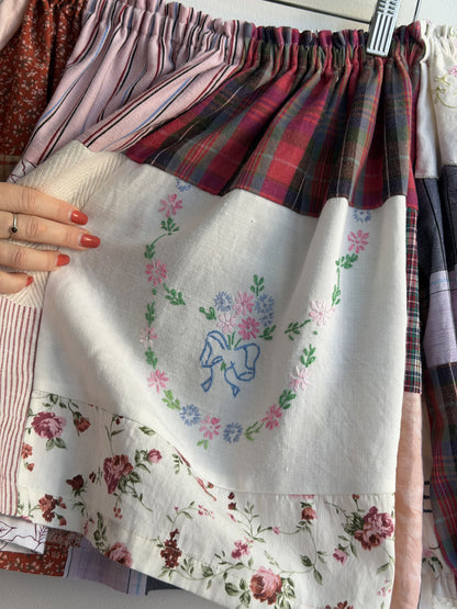 Bows Patchwork Picnic Top