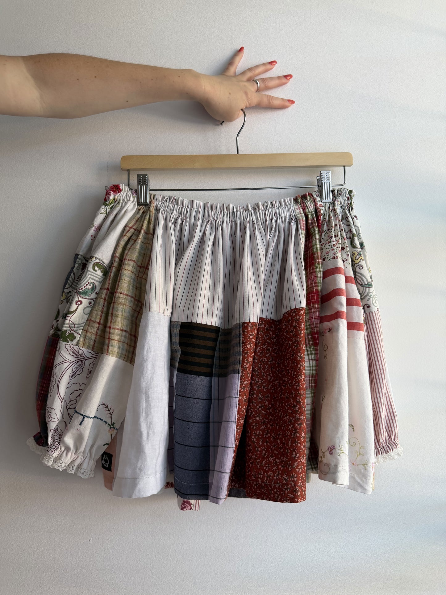 Bows Patchwork Picnic Top