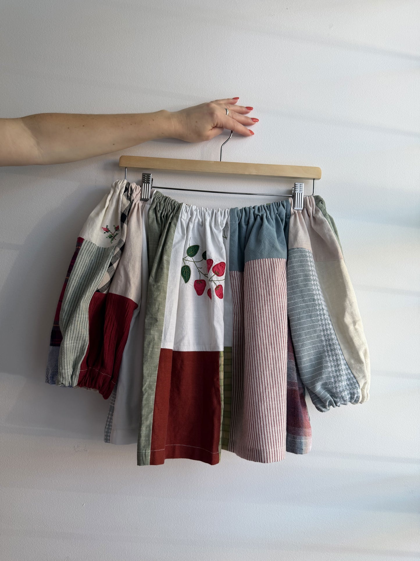Very Berry Patchwork Picnic Top