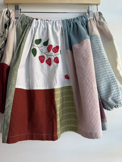 Very Berry Patchwork Picnic Top