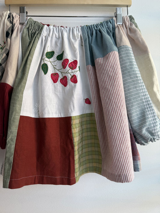 Very Berry Patchwork Picnic Top