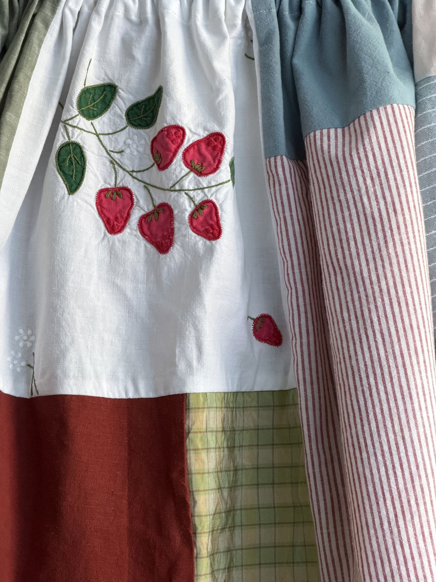 Very Berry Patchwork Picnic Top