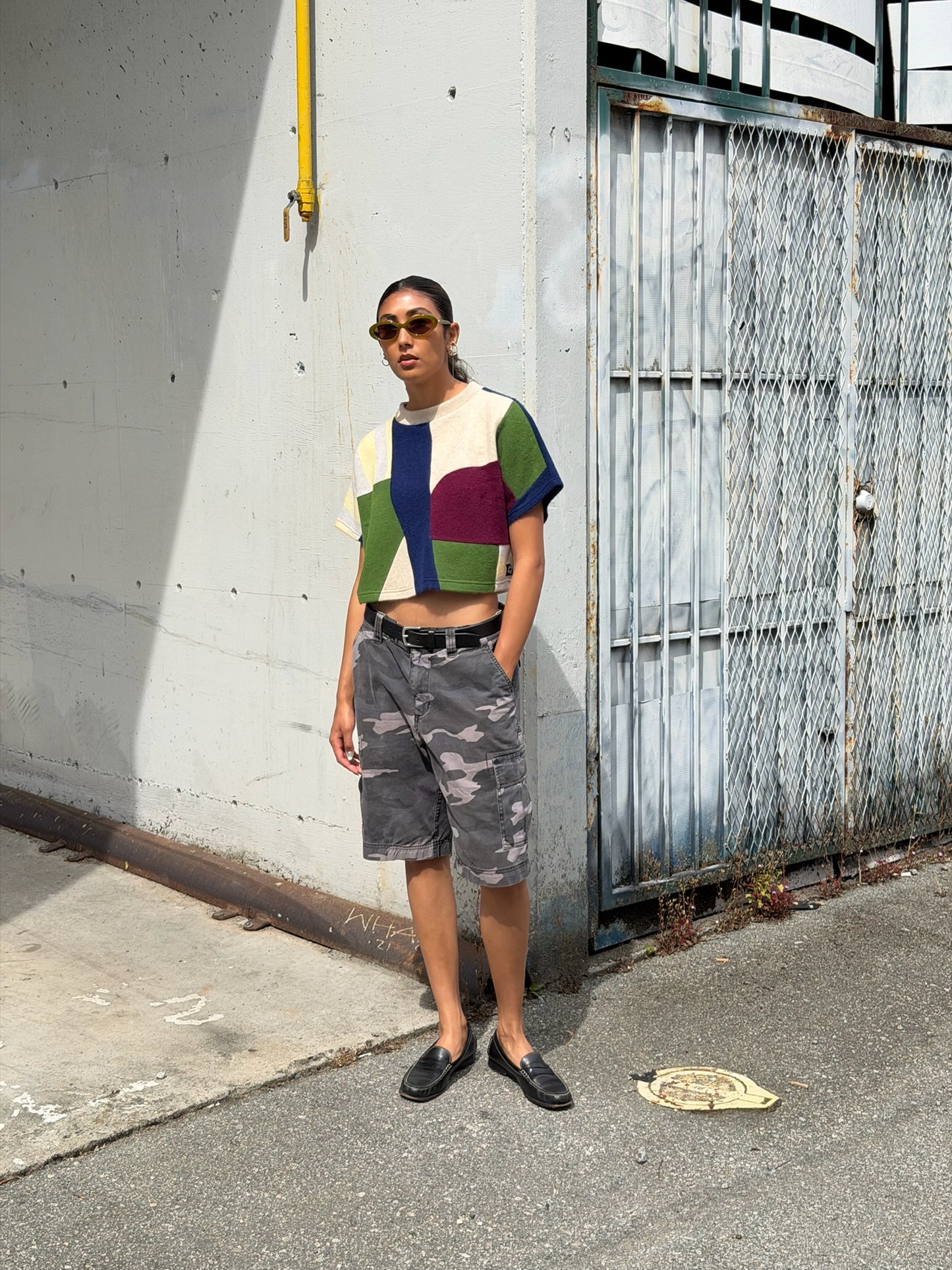Playground Cashmere Sleeveless Tee - Upcycled 100% Cashmere