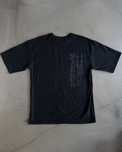 Black T-Shirt with Original Screen Print Photography by Laura Clark