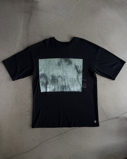 Black T-Shirt with Original Screen Print Photography by Laura Clark