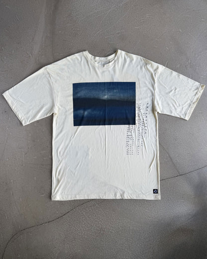 Butter Yellow T-Shirt with Original Screen Print Photography by Laura Clark