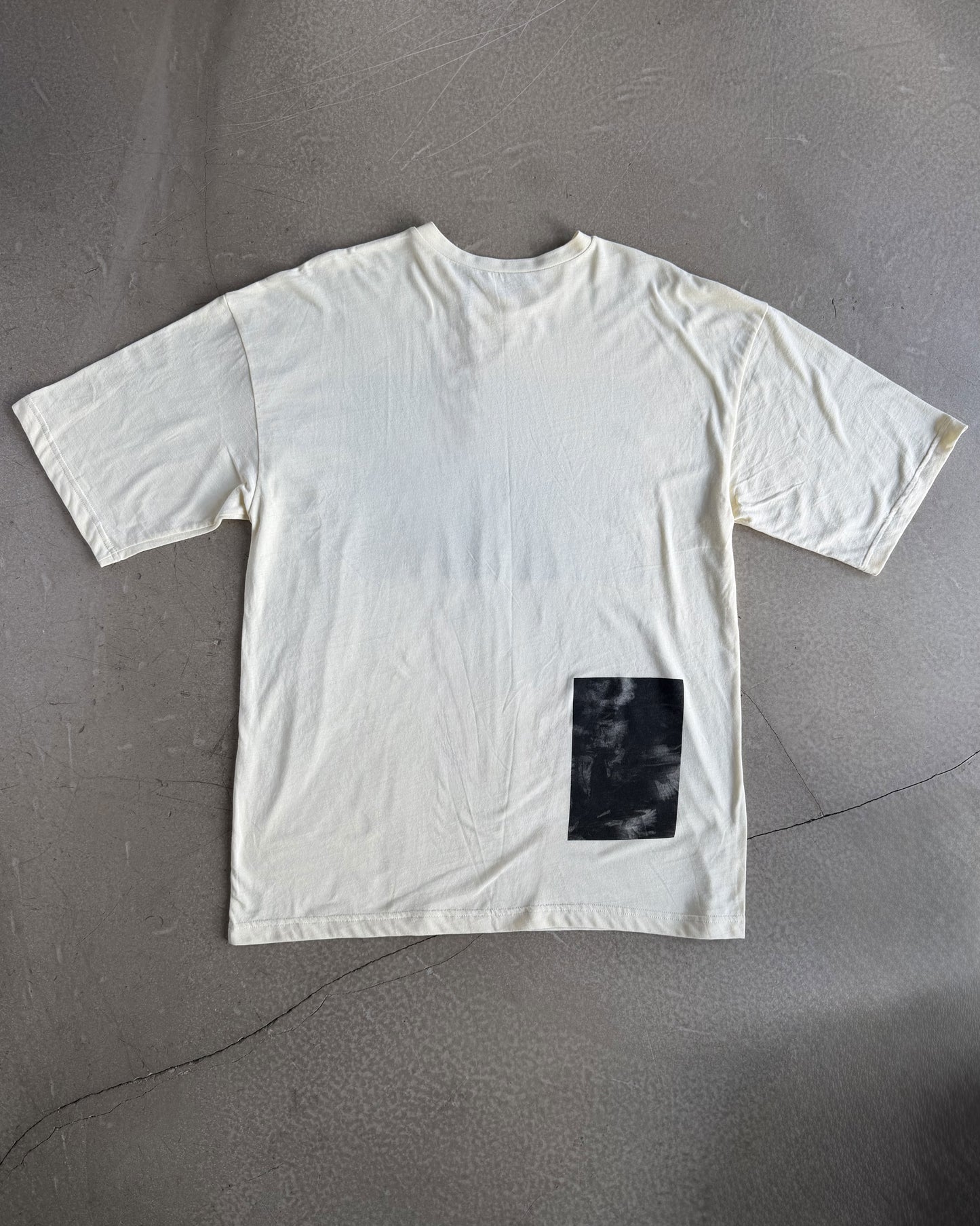Butter Yellow T-Shirt with Original Screen Print Photography by Laura Clark
