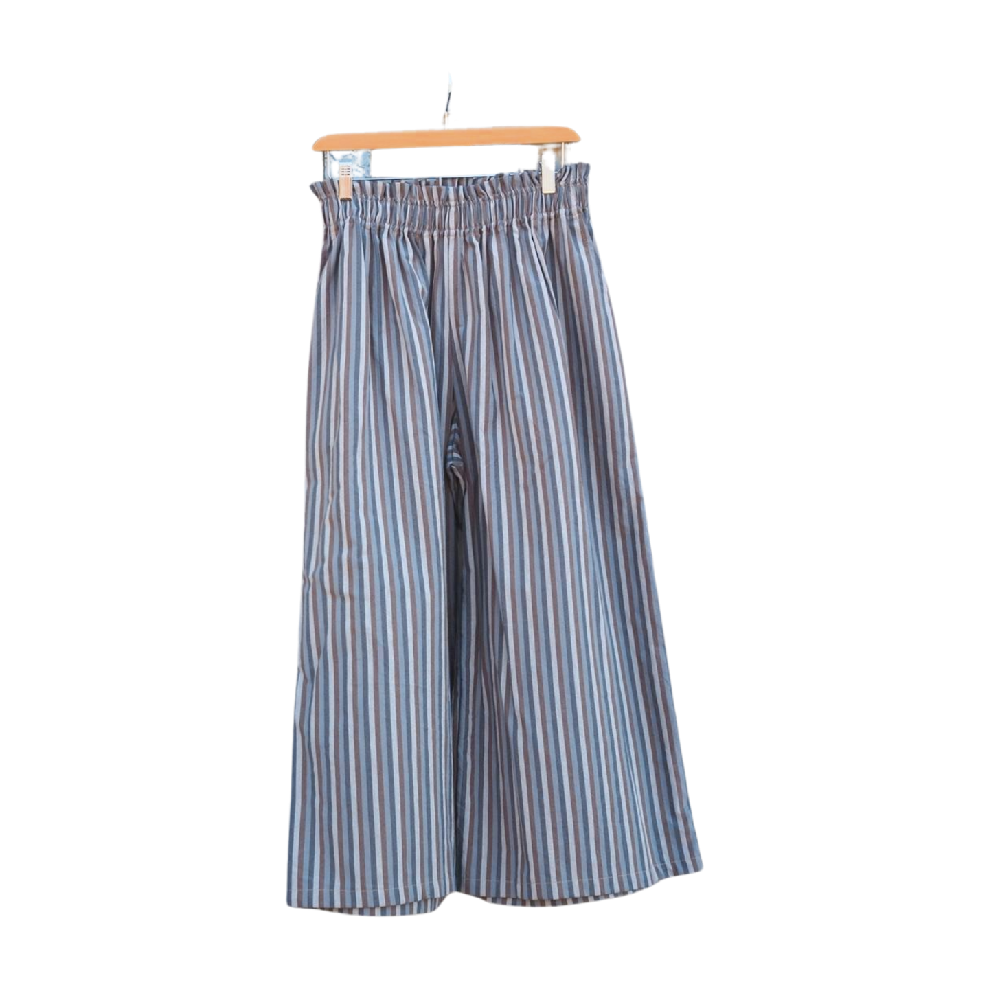 Comfy Stripes Wide Leg Pant M