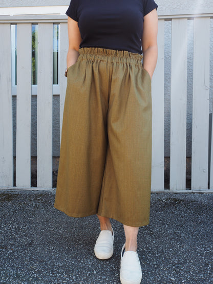 Golden Hour Wide Leg Pant L