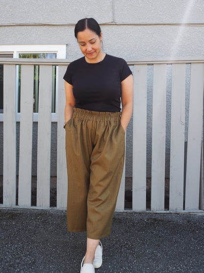 Golden Hour Wide Leg Pant L