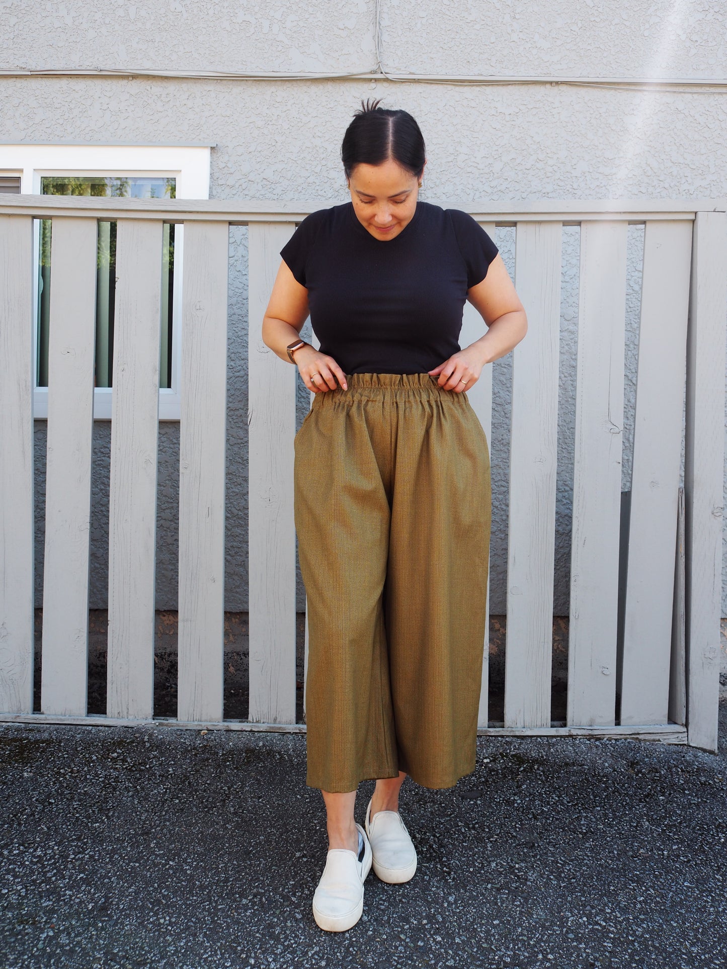 Golden Hour Wide Leg Pant L