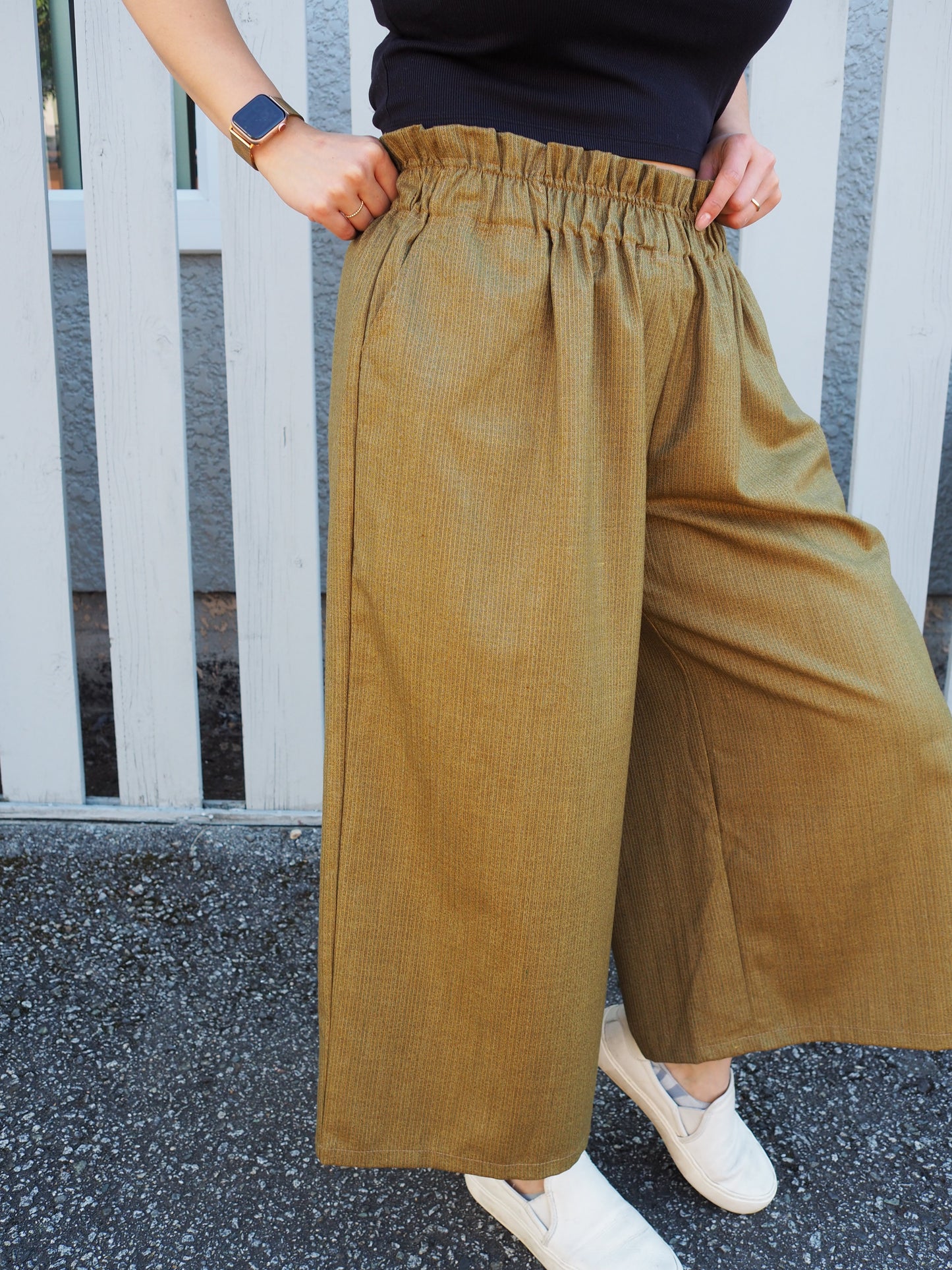 Golden Hour Wide Leg Pant L