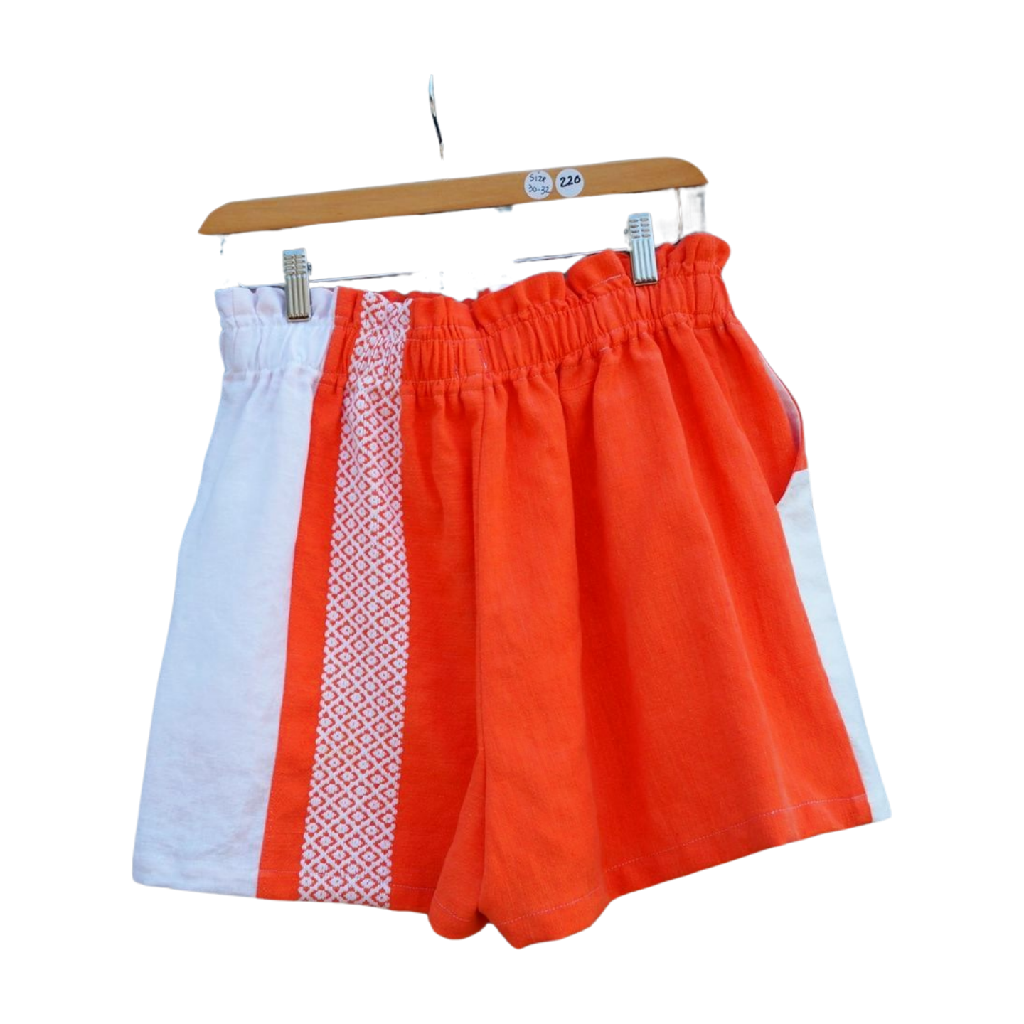 Peach Sorbet Patchwork Short