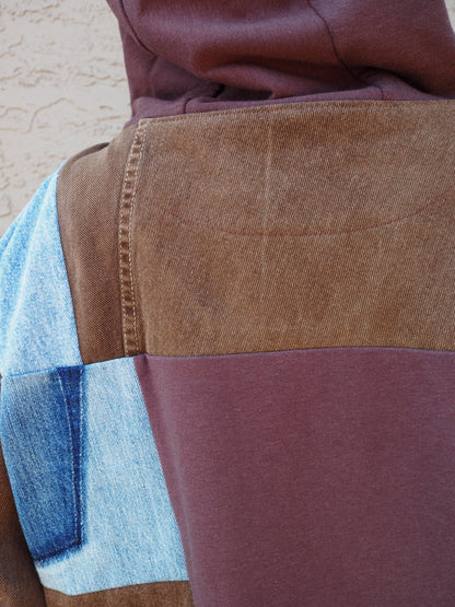 Chocolate Denim Hoodie