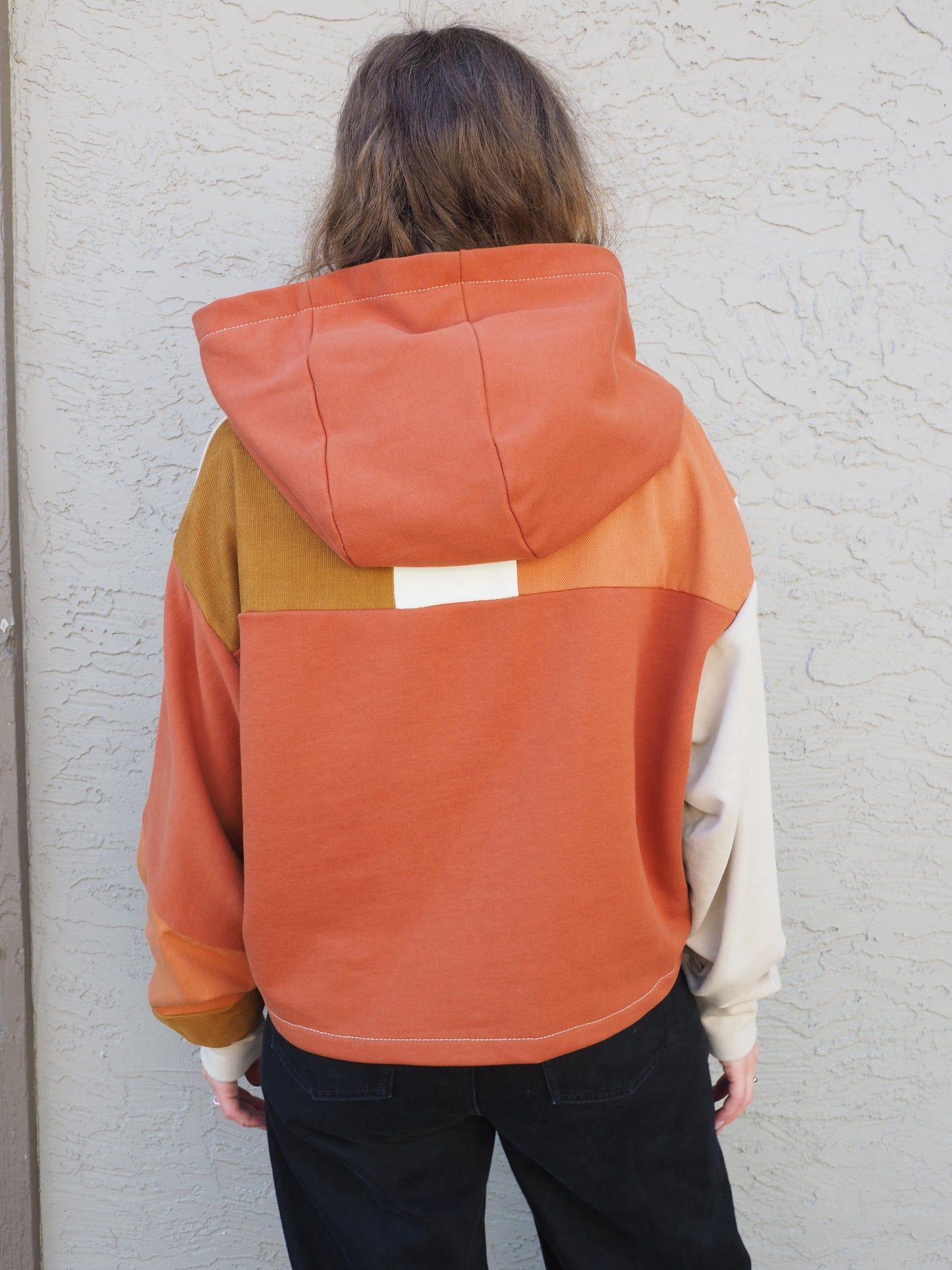 Fall Leaves Cropped Hoodie