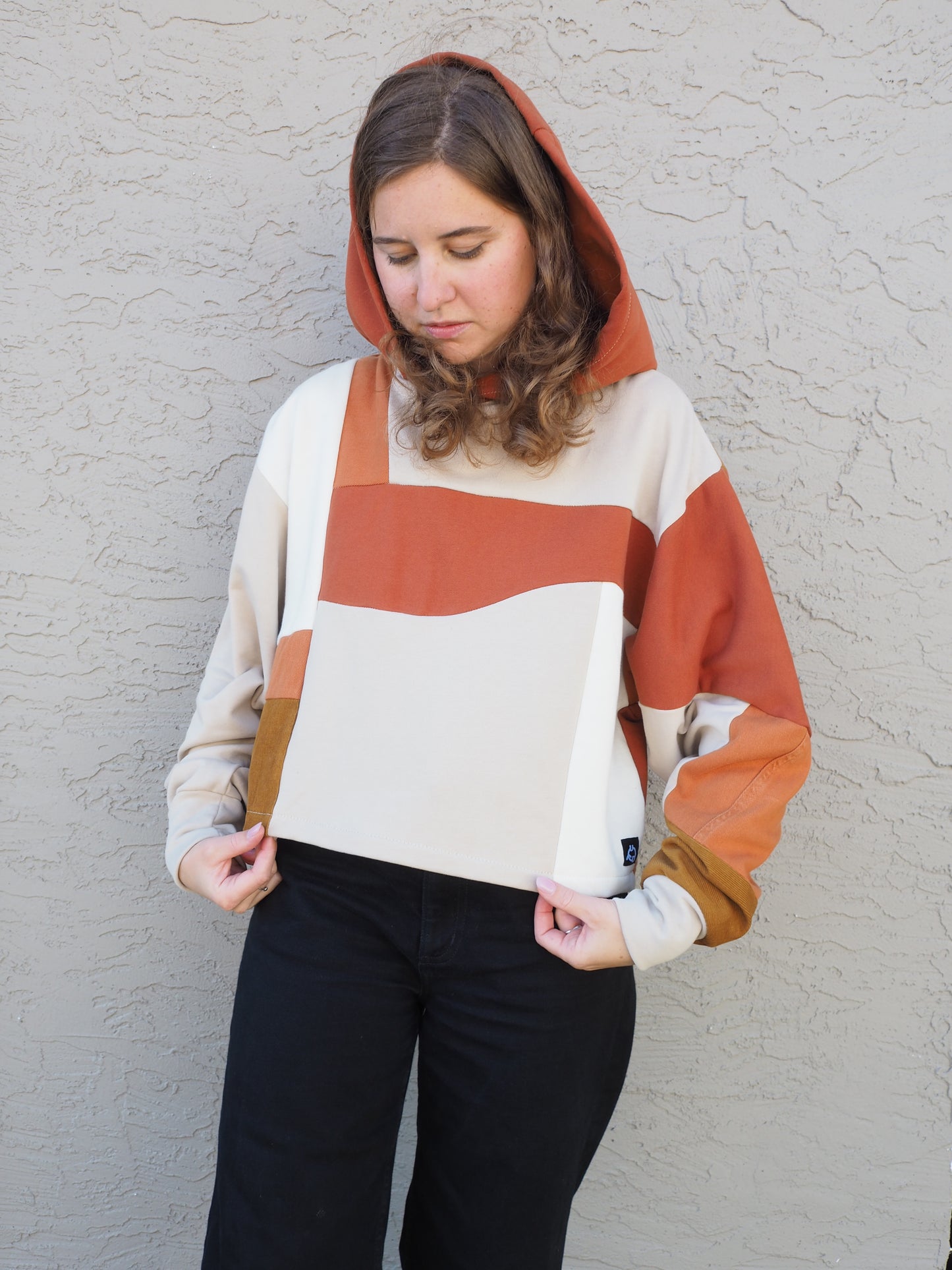 Fall Leaves Cropped Hoodie