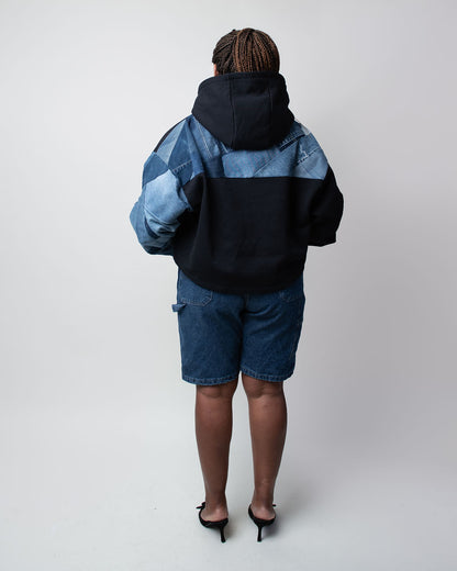 Shadows Cropped Hoodie