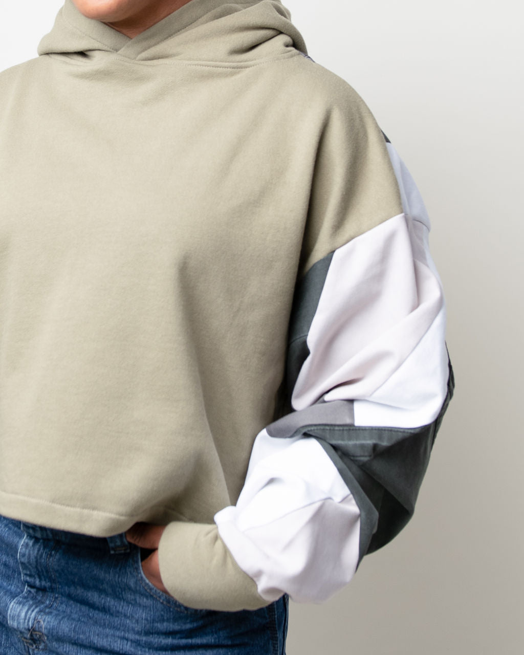 Fresh Morning Cropped Hoodie