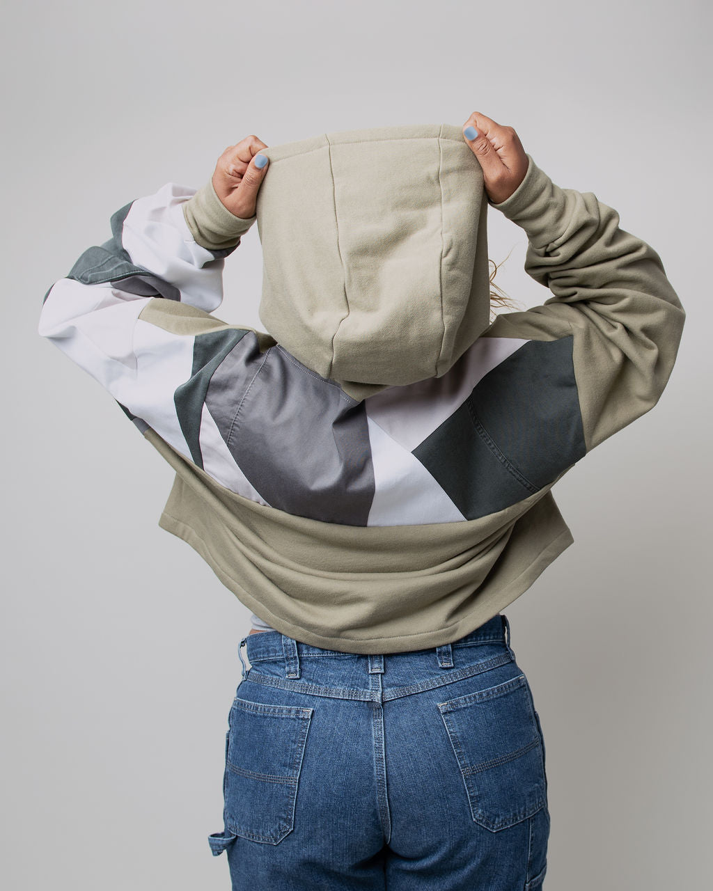 Fresh Morning Cropped Hoodie
