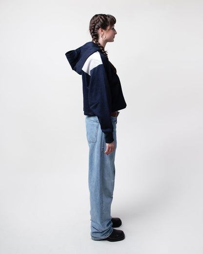 Ice Caps Cropped Hoodie