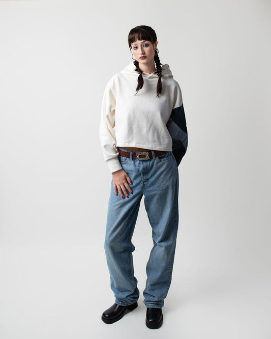 Bunny Cropped Hoodie