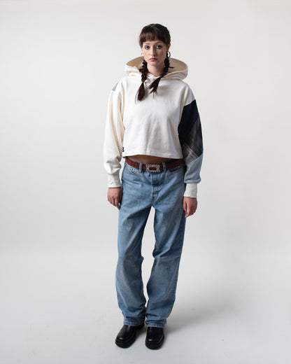 Grey Days Cropped Hoodie