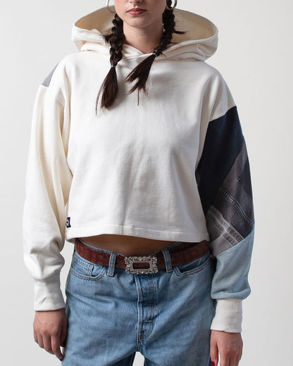 Grey Days Cropped Hoodie