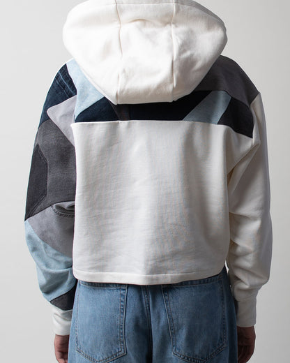 Grey Days Cropped Hoodie