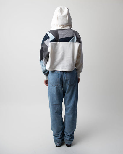 Grey Days Cropped Hoodie